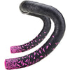 Supacaz Super Sticky Kush Star Fade Lenkband Schwarzes Neonrosa einschließlich Aluminium Neon Pink Lenkstopfen