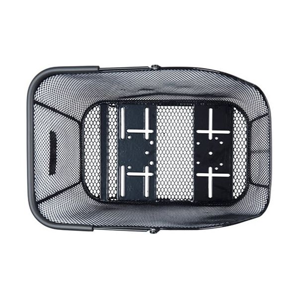 Basilikum Fahrradkorb Symbol M Multi -System NX 12 Liter 39 x 24 x 13 - Schwarz
