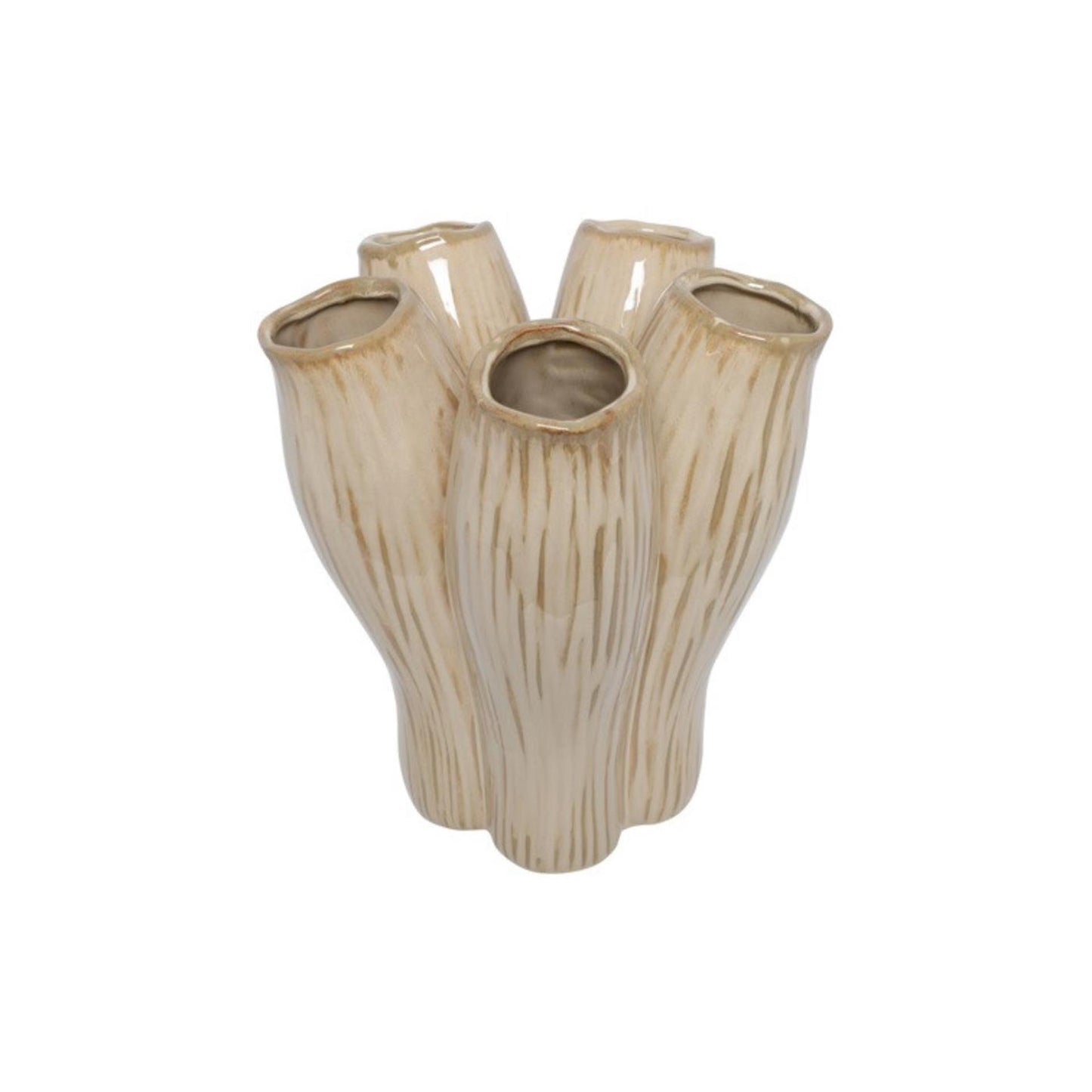 Countryfield Vase Garber l h30cm beige