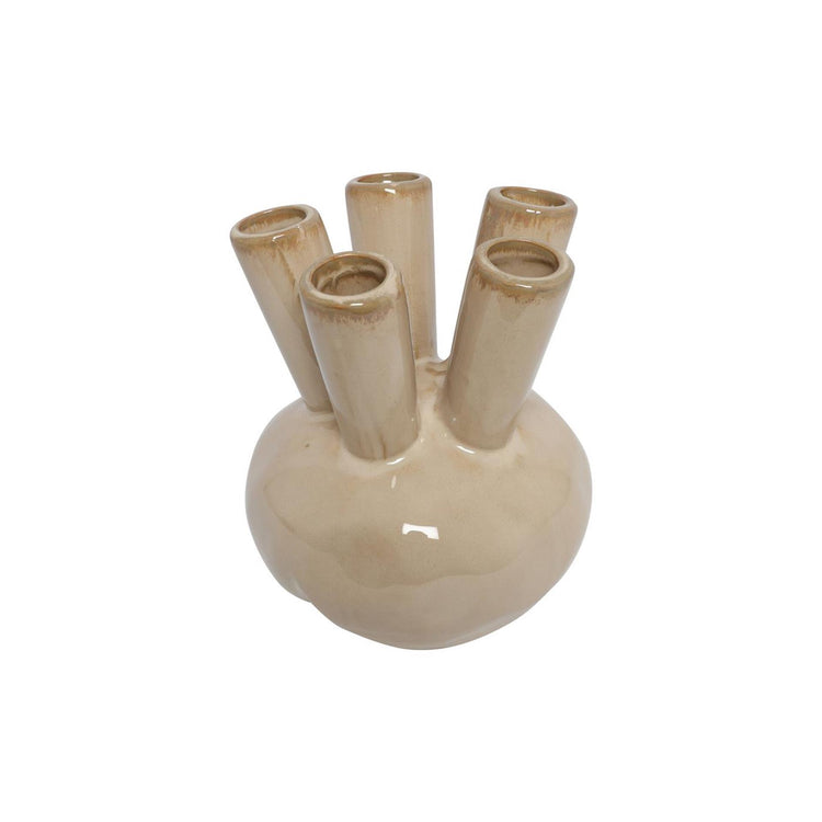 Countryfield Tulpenvase m beige 18,5x18,5x21cm