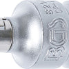 BGS Technic Bit-Adapter mit Haltekugel Vierkant 1 2 auf Sechskant 1 4