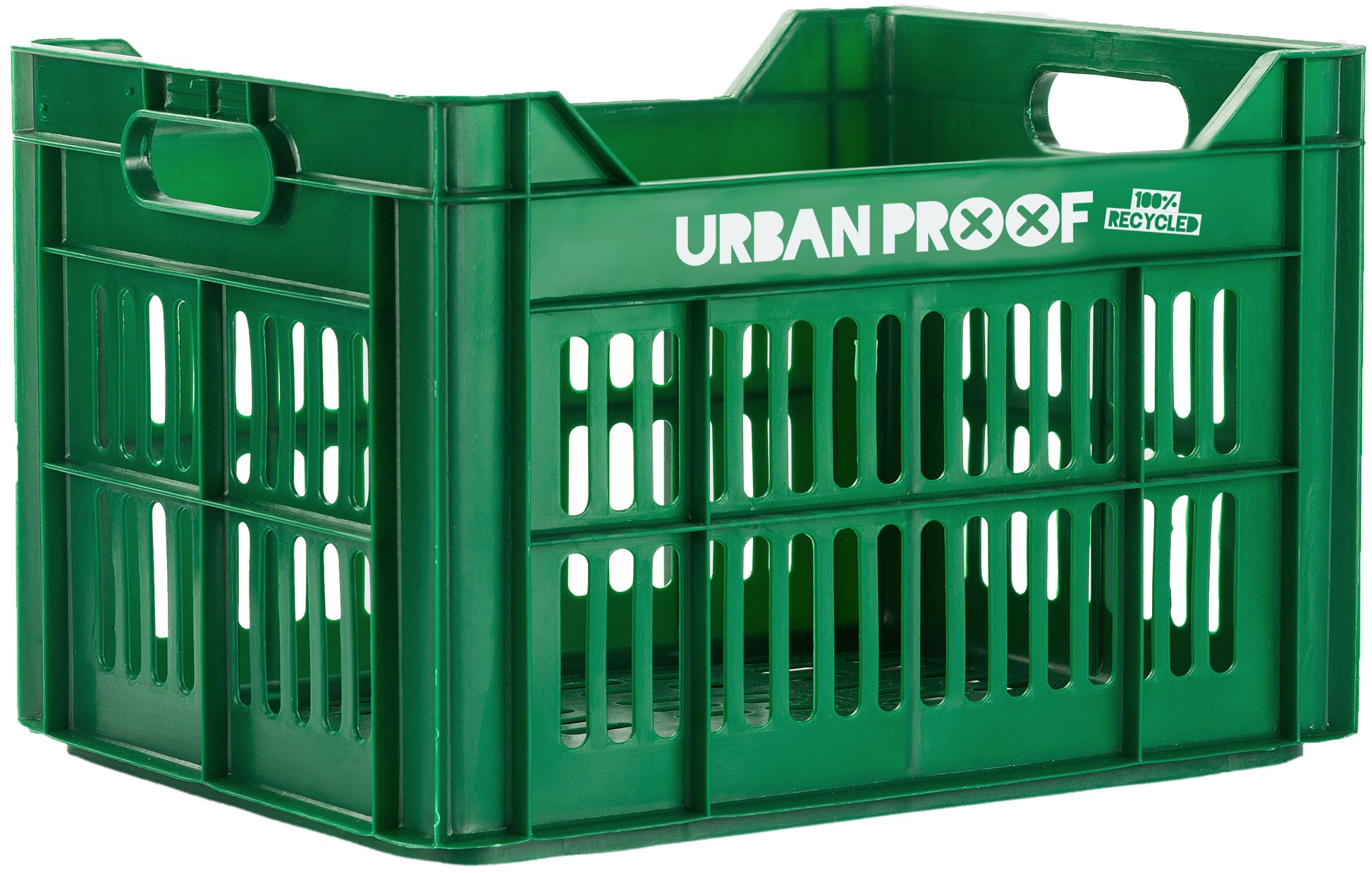 Fahrradkiste Recyceltes 30 Liter Polypropylen dunkelgrün