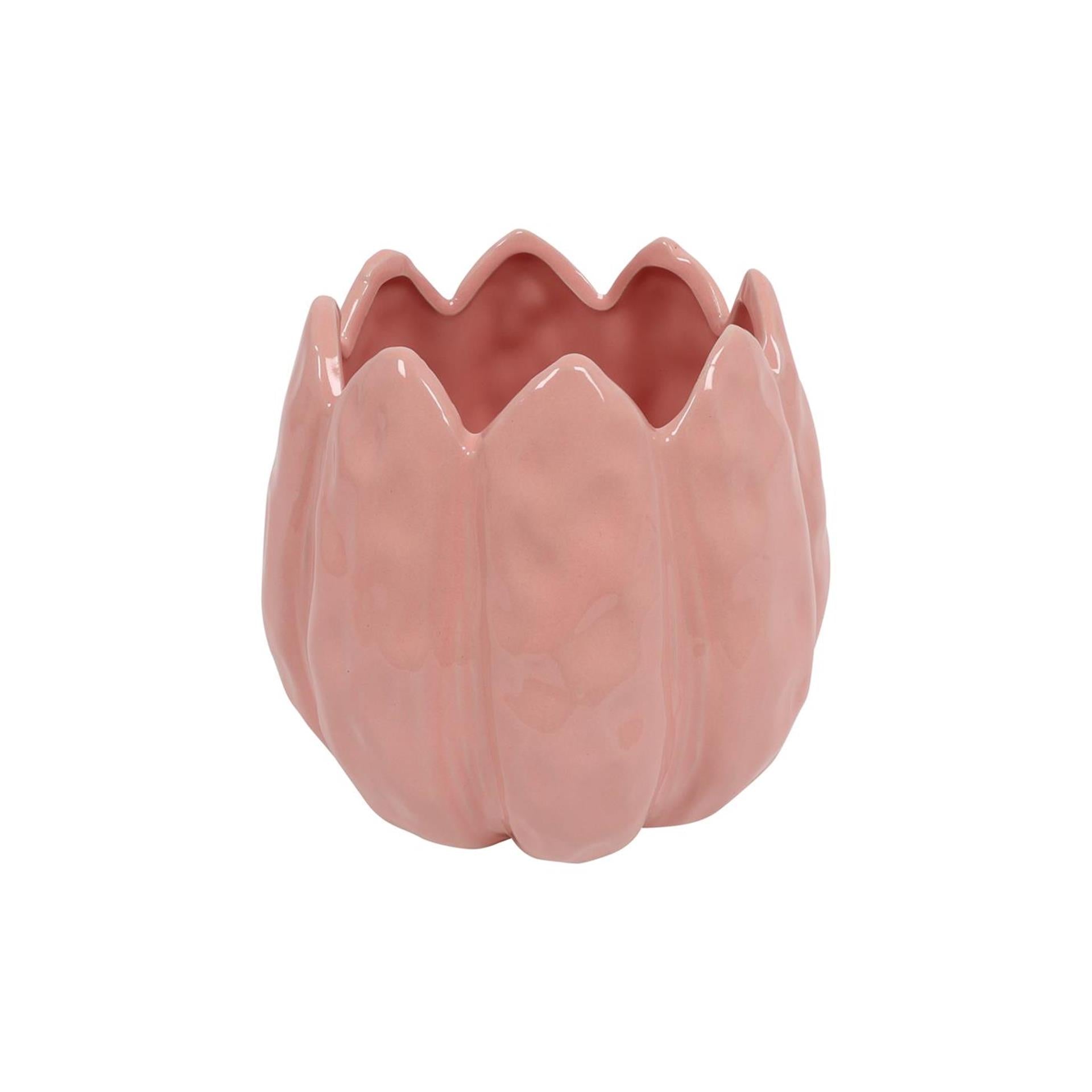 Countryfield Blumentopf Tulpe s rosa 12x12x13cm