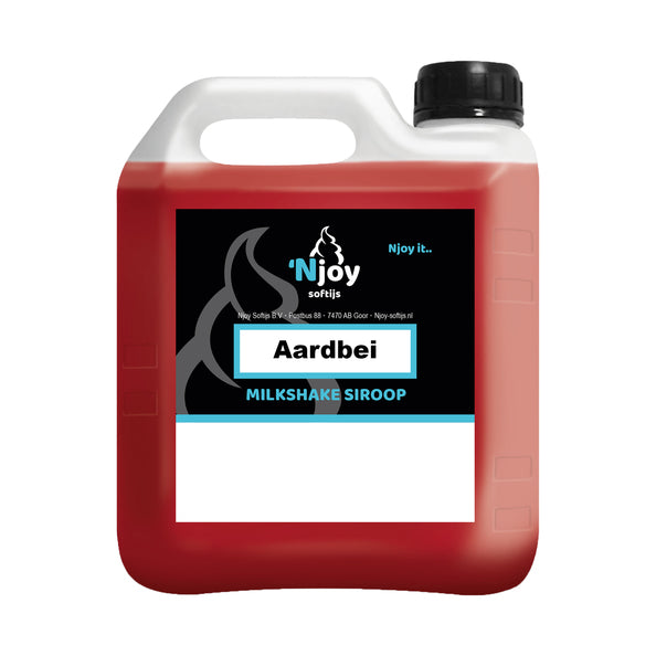 Njoy Erdbeer-Shake-Sirup (2 Liter)