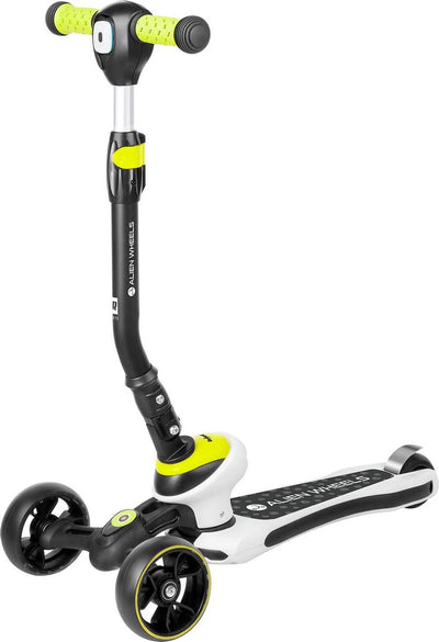 Rebel electro rebel zab0122g – dreirädriger Kinderroller „Alien Wheels“, ab 3 Jahren, gelb