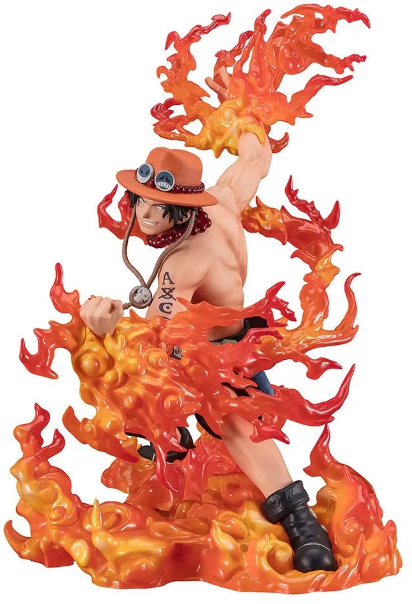 Bandai One Piece Figuartszero PVC-Statue (Extra Battle) Puma. D. Ace – One Piece Bounty Rush 5. Jahrestag – 17 cm