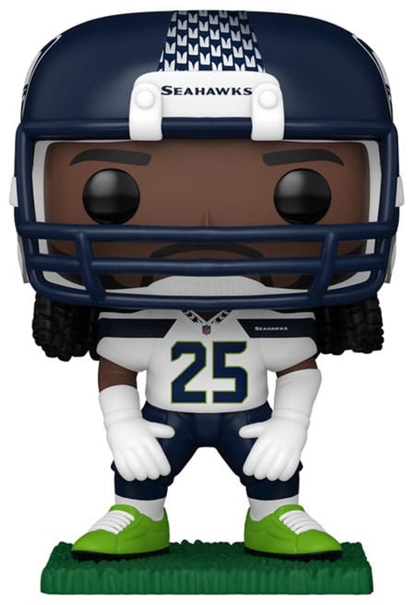 Funko NFL: Legends Pop! Sport-Vinylfigur Legends – Richard Sherman (Seahawks) 9 cm Pop! Figur