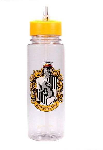 Half Moon Bay Harry Potter Trinkflasche – Hufflepuff Wappen Wasserflasche – 700 ml – Orange