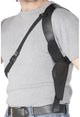 Smiffys Schulterholster – Schwarz – Lederoptik – Anziehzubehör – Waffenhalter – Cowboy