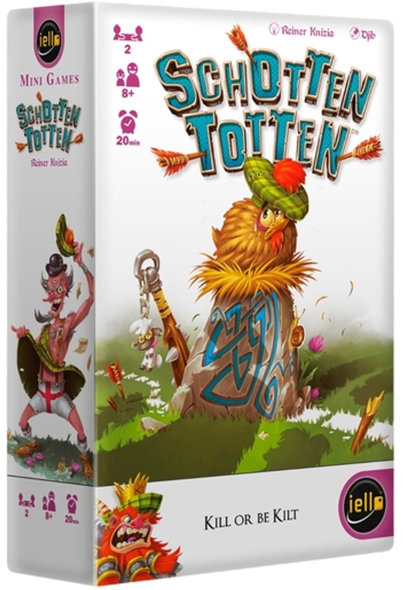 Iello schotten totten – Kartenspiel – Englische Ausgabe