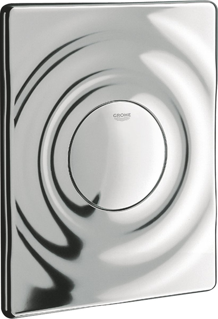 Grohe Surf WC-Betätigungsplatte, Einzelspülung, vertikal, horizontal, Chrom
