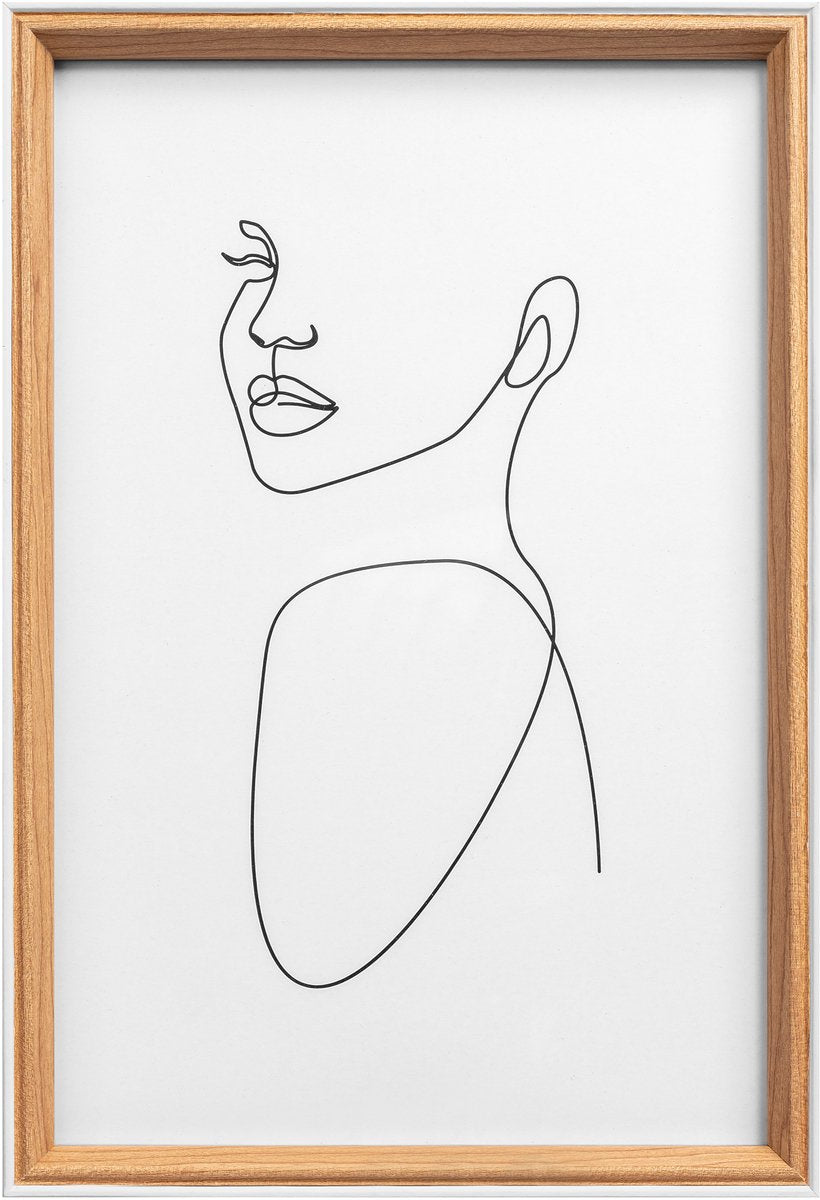 Walther Silhouette - Holzrahmen - Fotogröße 20x30 cm - Buche