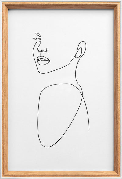 Walther Silhouette - Holzrahmen - Fotogröße 20x30 cm - Buche