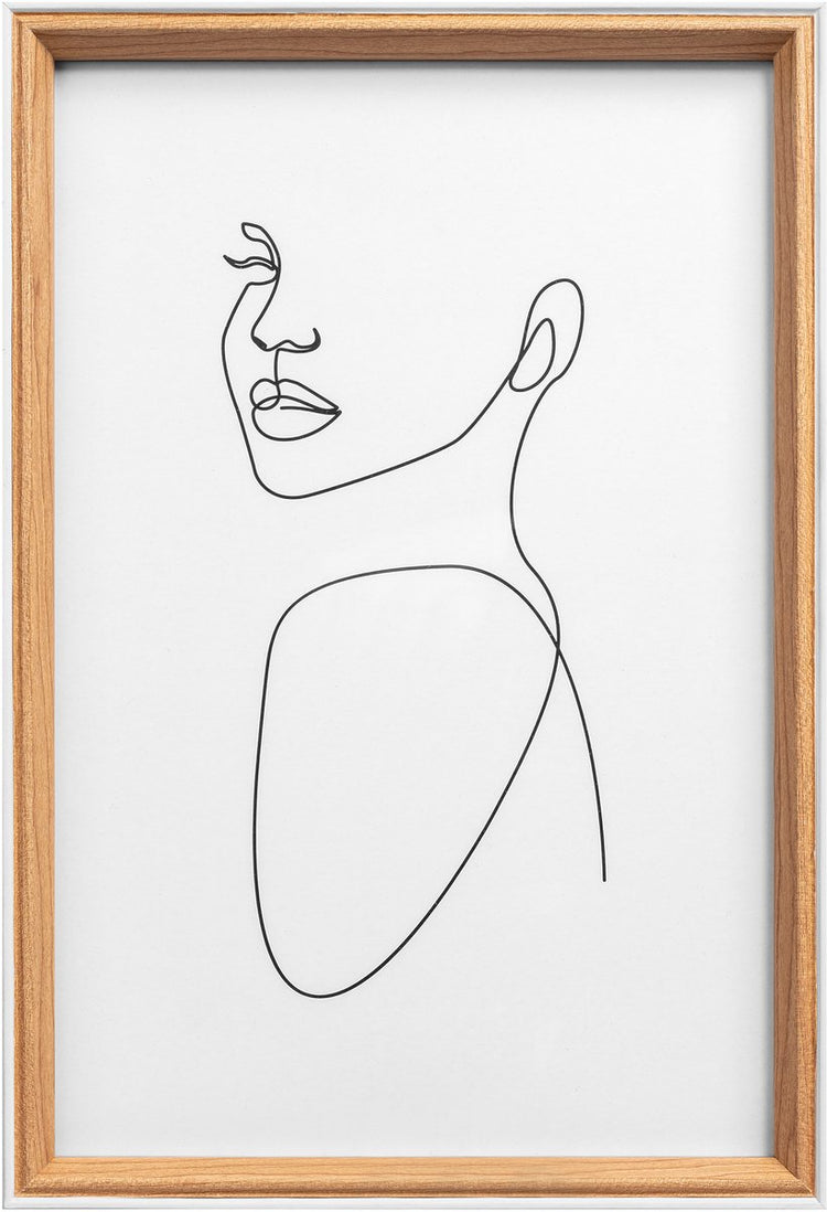 Walther Silhouette - Holzrahmen - Fotogröße 20x30 cm - Buche