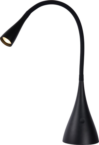 Lucide Zozy - Schreibtischlampe - LED 3 Stufendimmung - 1x4w 3000k - Schwarz