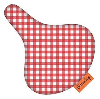 BIKECAP -Satteldeck Red Checkmate