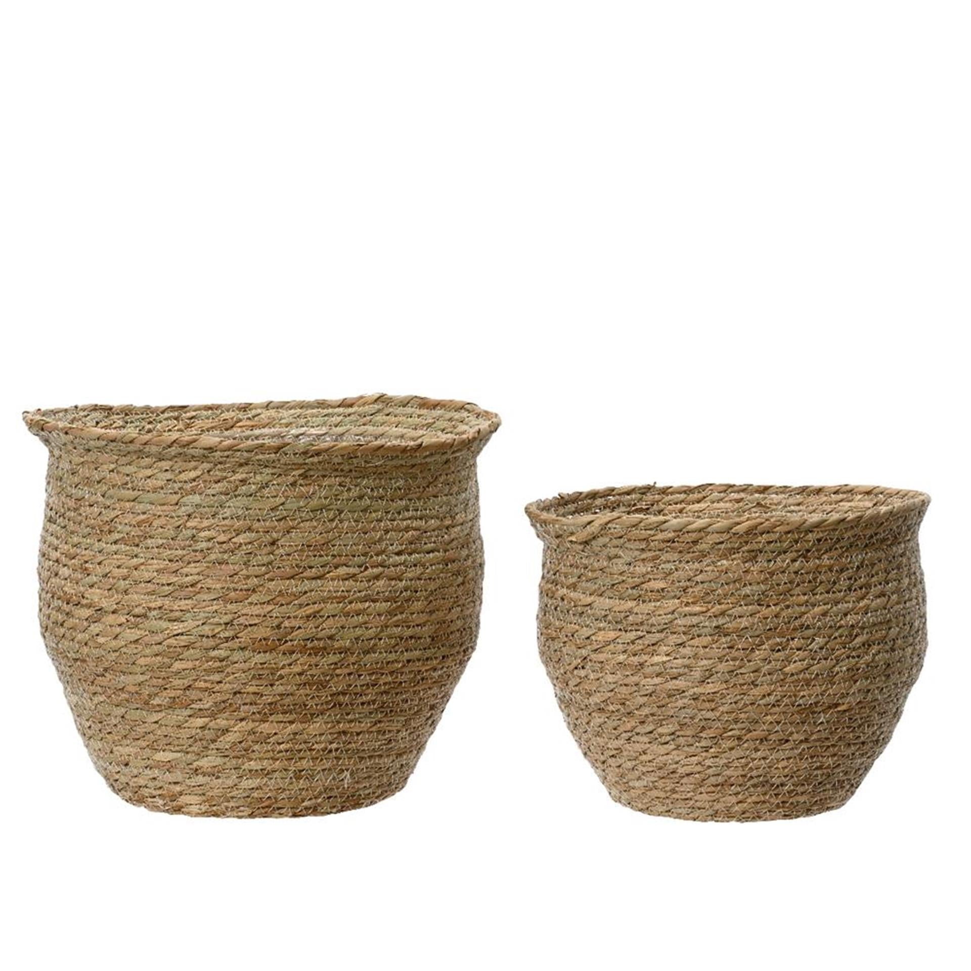 Decoris Blumentopf Rush 2-teilig