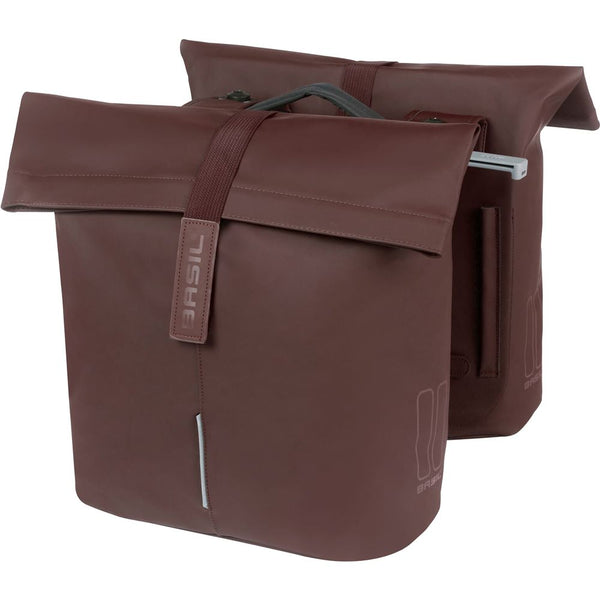 Doppelpacktasche Basil City MIK 28-32 Liter 12 x 30 x 33 cm   Roasted Brown