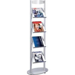 Prospekthalter Kerkmann Sirius silber 4 x A4