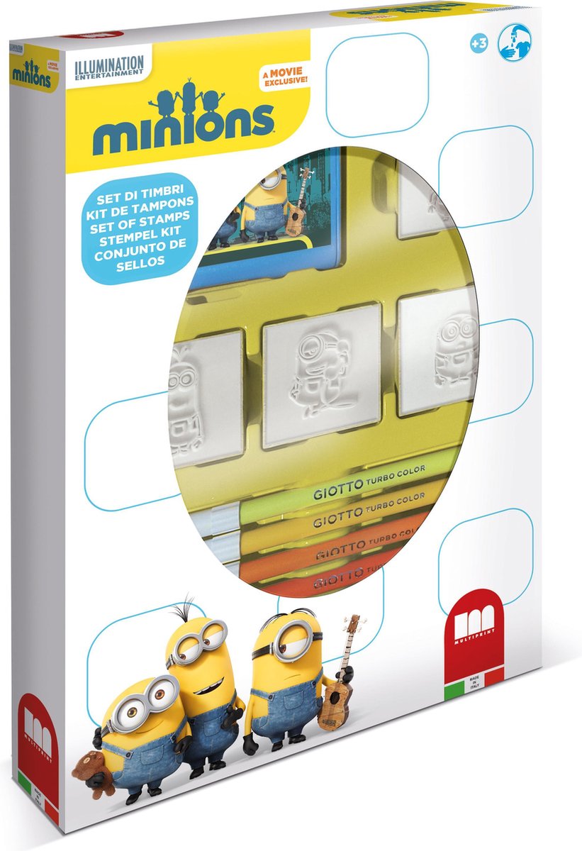 Multiprint -Schergen -Briefmarken -Set mit 4 Briefmarken