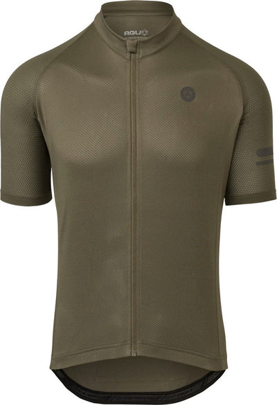 Agu Essential Radsportshirt Herren – kurze Ärmel – Armeegrün – Größe XXL
