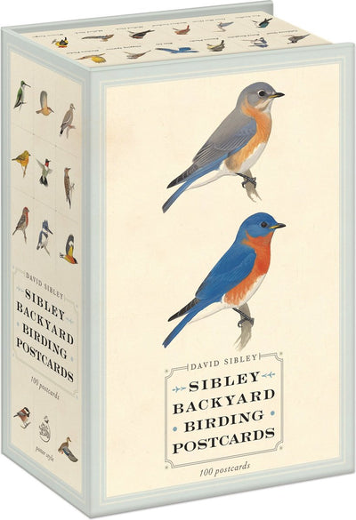 Isbn Sibley Hinterhof-Vogelbeobachtungspostkarten