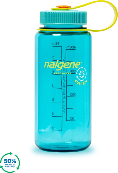 Nalgene – Weithalsflasche – Trinkflasche – Wasserflasche – auslaufsicher – 500 ml – BPA-frei – nachhaltig – himmelblau