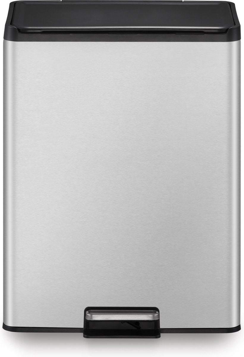 Eko eko Treteimer essential 2x20 l matt silber Farbe