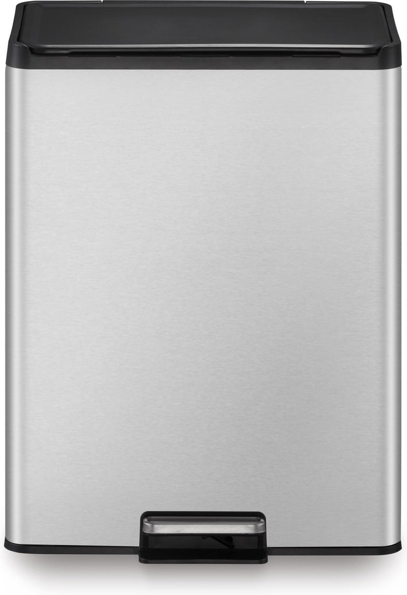 Eko eko Treteimer essential 2x20 l matt silber Farbe