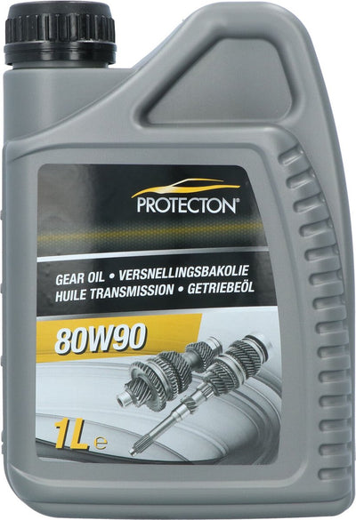 Protecton-Getriebeöl 80w-90 – für die am stärksten belasteten Hypoidgetriebe – ausgezeichnete Oxidationsbeständigkeit – niedriger Stockpunkt – sehr gute EP-Eigenschaften – 1 Liter