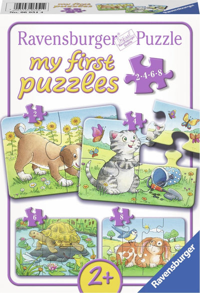 Ravensburger - süße Haustiere Puzzle 4in1