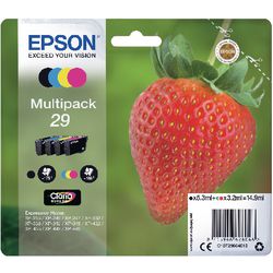 Tintenpatrone Epson C13t29864012 Schwarz, Cyan, Gelb, Magenta