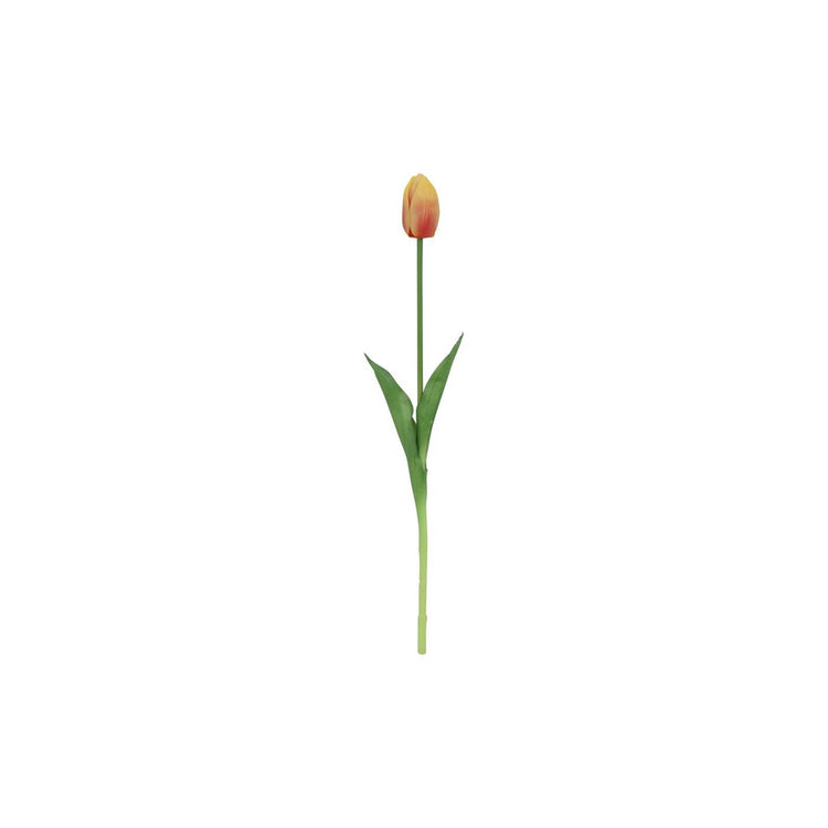 Countryfield Kunstblume Tulpe gelb orange 10x10x47cm