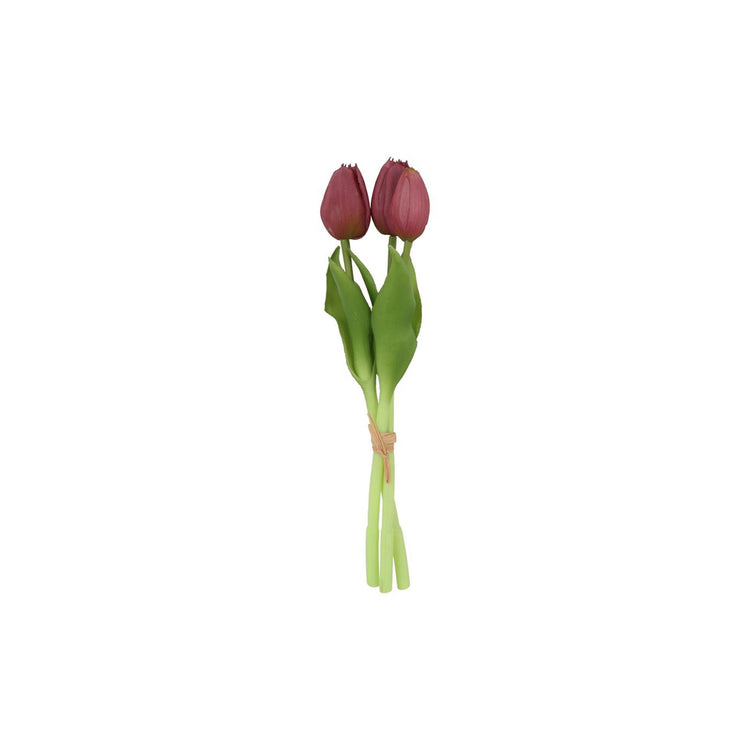 Countryfield künstlicher Tulpenstrauß lila 12x12x29cm