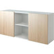 Bach Schiebetürenschrank Hammerer 2fh Eiche, weiß