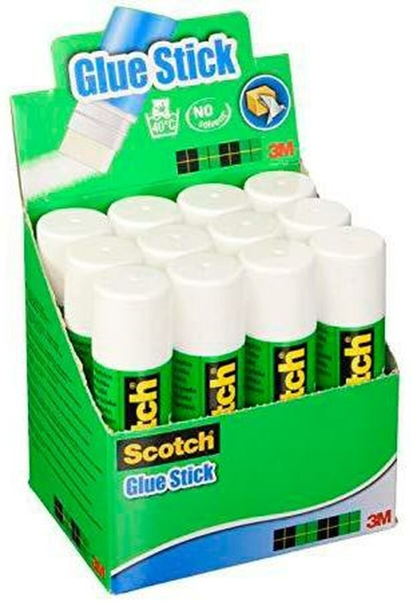 Scotch Klebestift permanent 40gr | 12 Stück