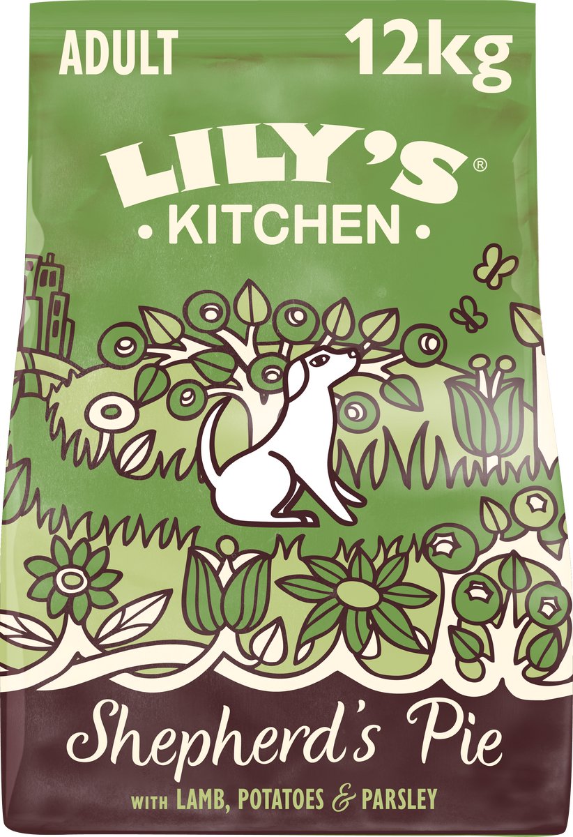 Lily's Kitchen - Hundefutter - Trockenfutter - Bauerngericht mit Lamm - 12 kg
