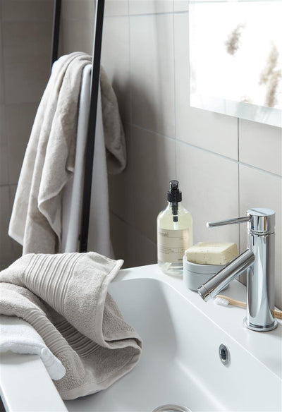 Bettwäschehaus transparent – Baumwolle – Handtuch – 60 x 110 cm – Sand