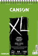 Canson Zeichenpapier XL Zeichnung 50 Blatt 160gr A4 weiß | 5 Stück