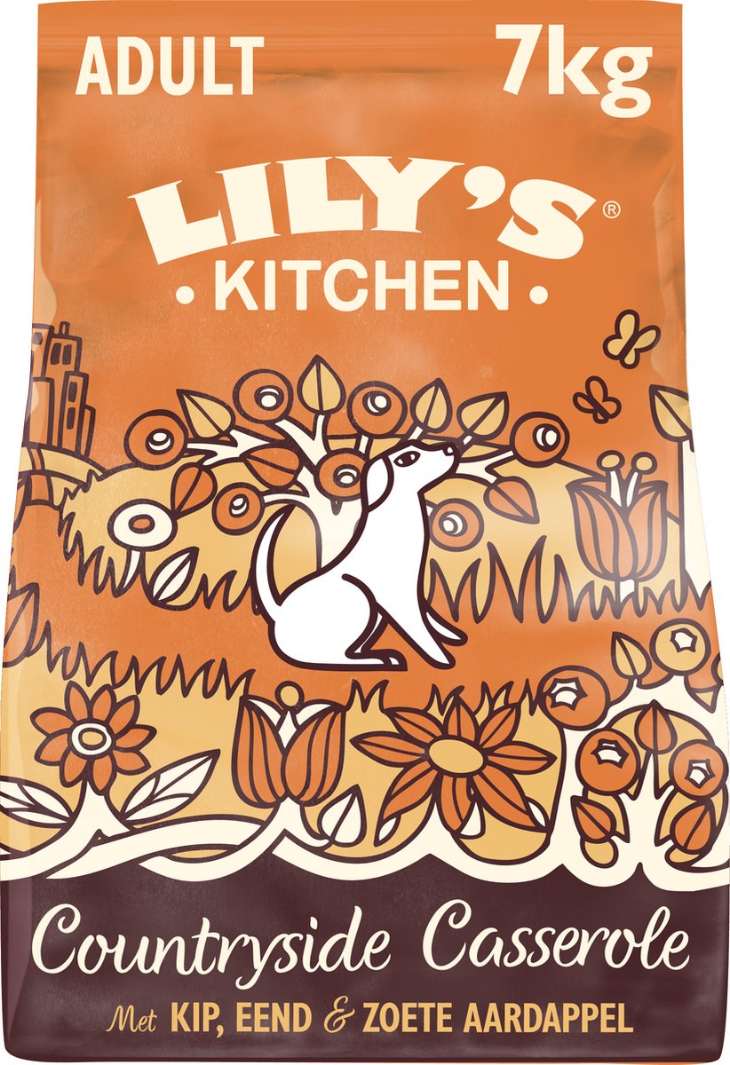 Lilys Küchenhund Erwachsener Hühner Ente Countryside Casserole