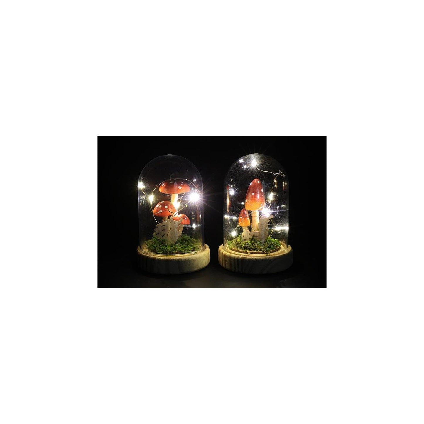 Countryfield Glocke Pilz LED ø9,5xh13,5cm