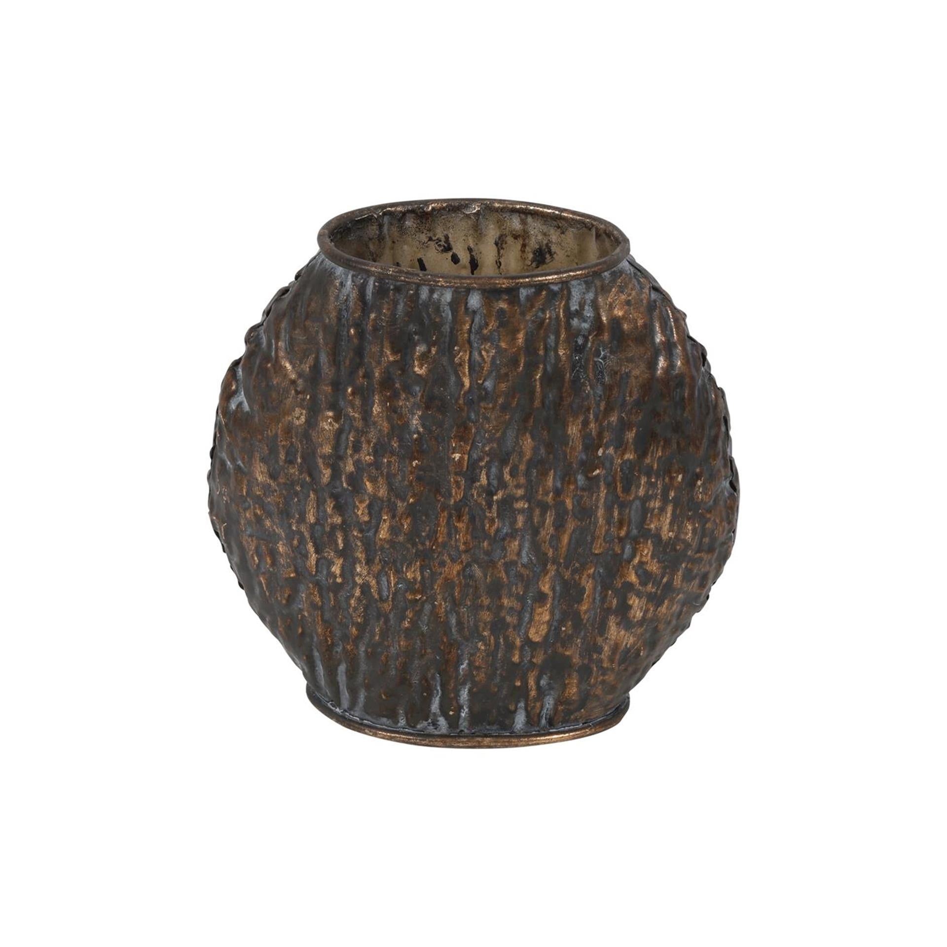 Countryfield Vase Ebenholz Bronze 21,5x8x21,5cm