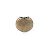 Country-Feldvase aus goldfarbenem Metall, H29,5 cm