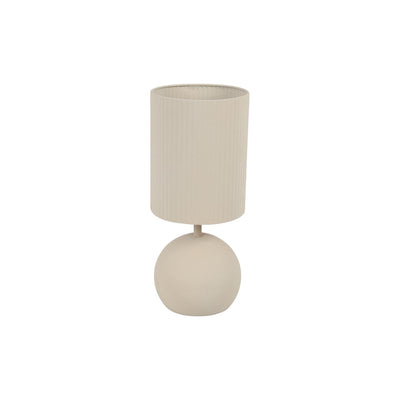 Countryfield Tischlampe Saris creme ø19xh45cm