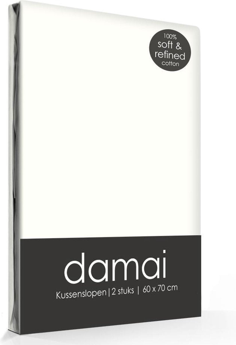 Damai Kissenbezüge Elfenbein (2 Stück) – 35 x 50 cm