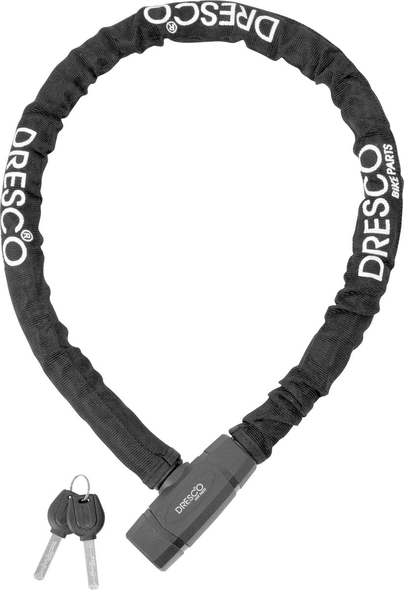 DRESCO PAIESERSLOT Kabel 100 cm Edelstahl 3-teiliger schwarzer Schwarz