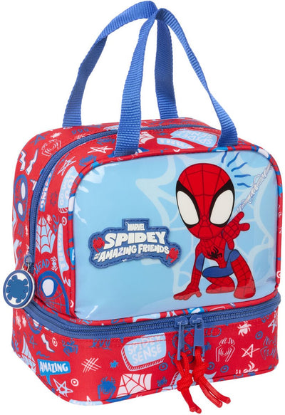 Spider-Man Lunchbox Rescue Blau Rot 20 x 20 x 15 cm