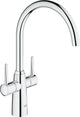 Grohe Ambi Küchenarmatur – schwenkbarer Auslauf – Chrom