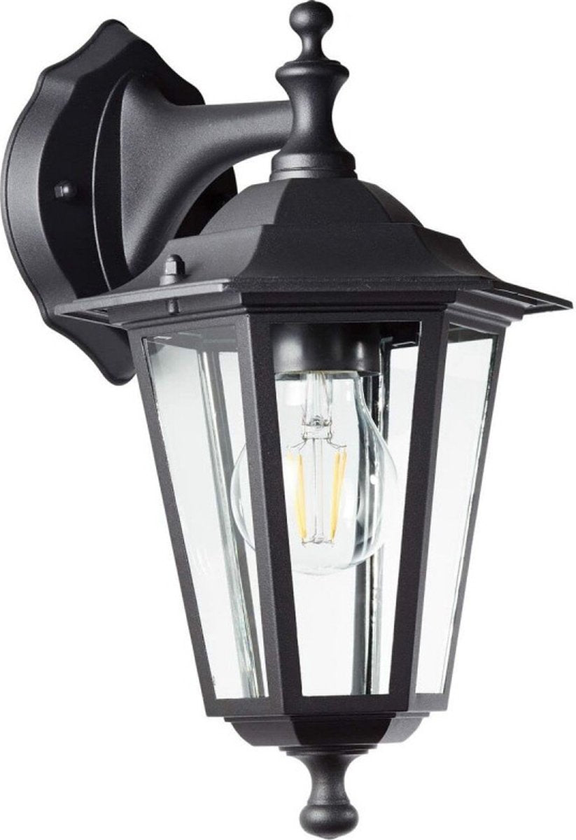 Brilliant Carleen – Außenleuchte – IP44 – E27 max. 1 x 40 W – Schwarz