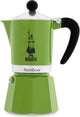 Bialetti Regenbogengrün 6 Tassen – Espressokanne – Aluminium – 270 ml